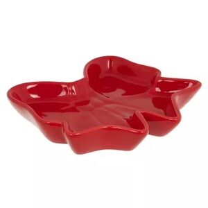 (2) Mini Embossed Bow-Shaped Plate